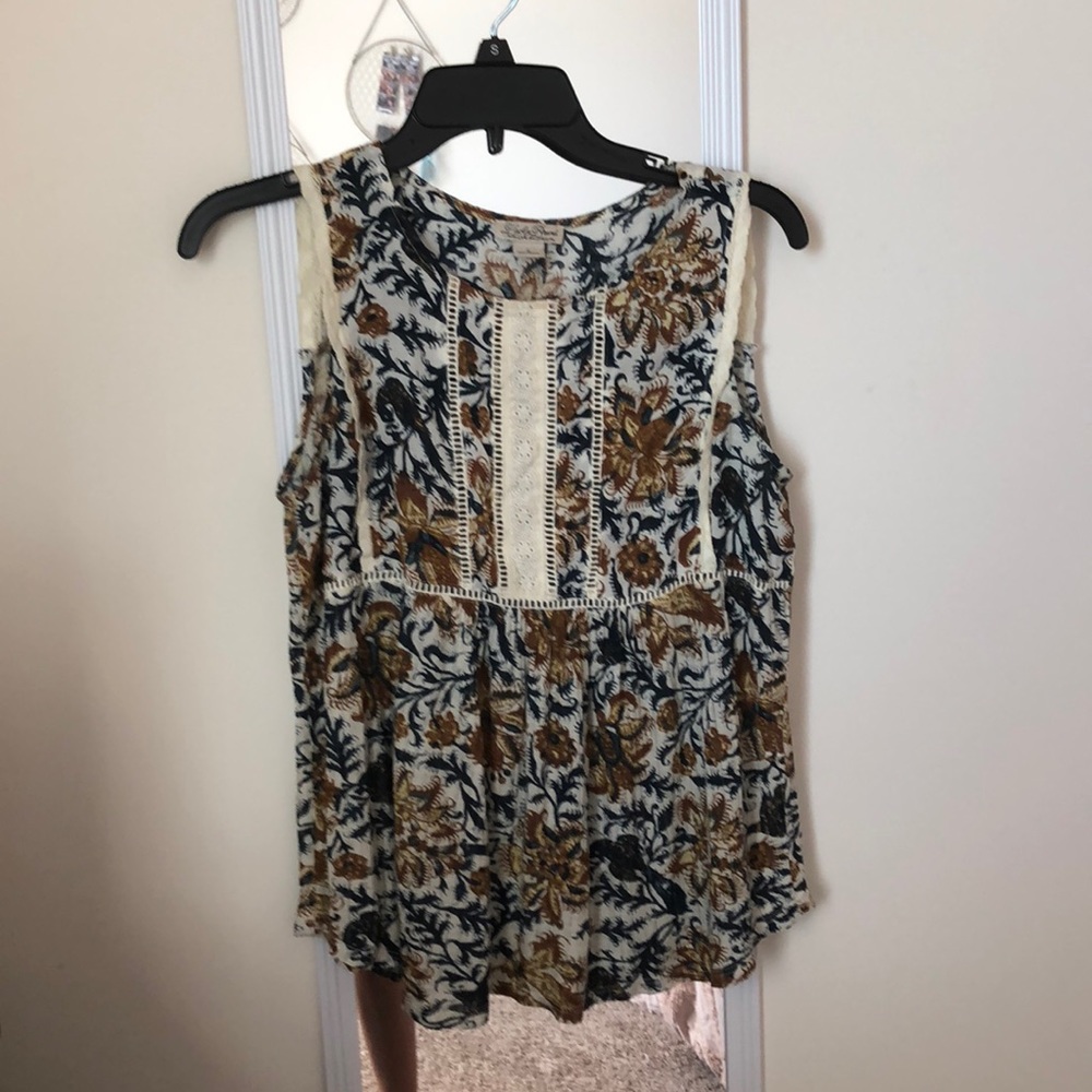 Lucky Brand Floral Tank Top